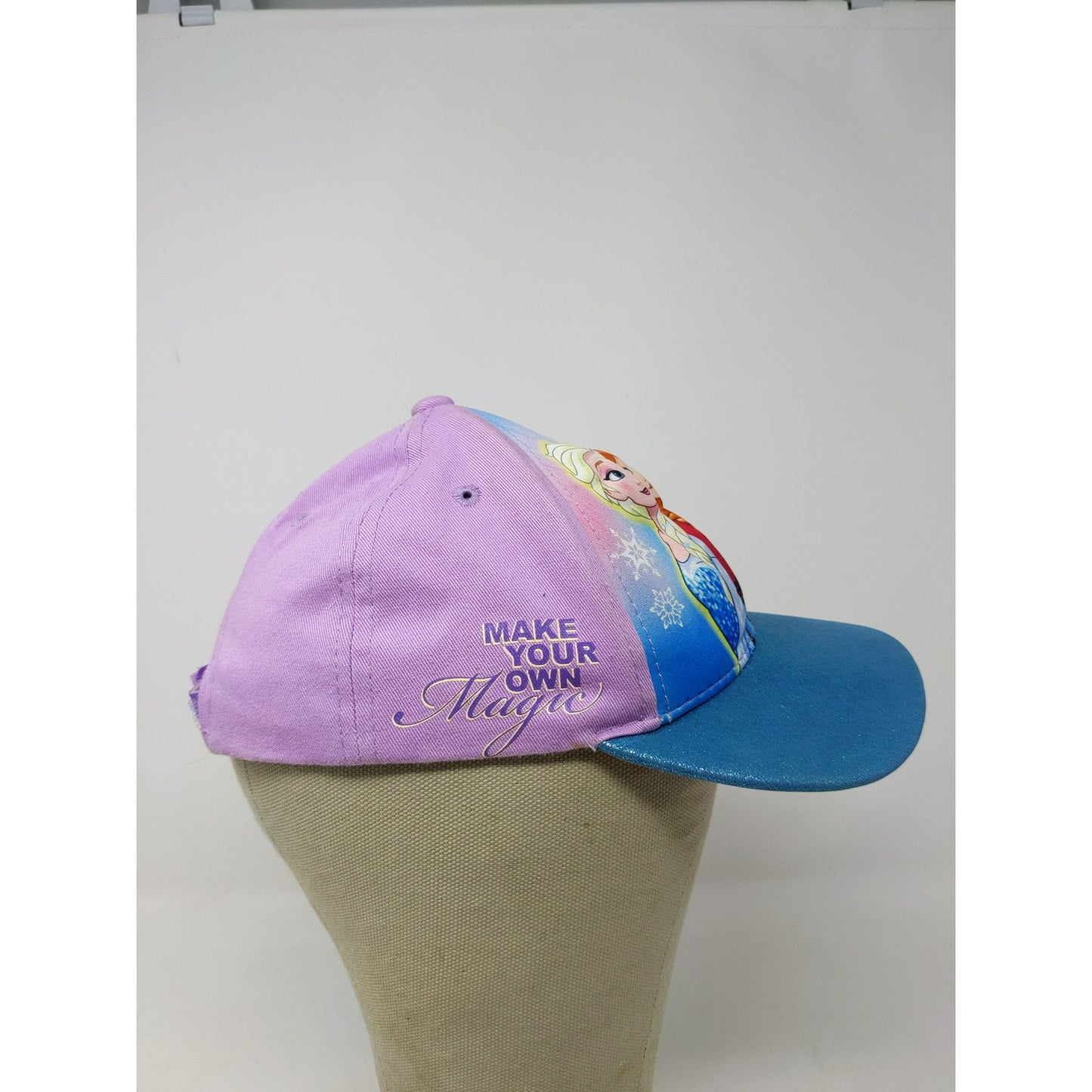 Youth Disney Frozen Anna & Elsa Girls Strapback Hat Make Your Own Magic