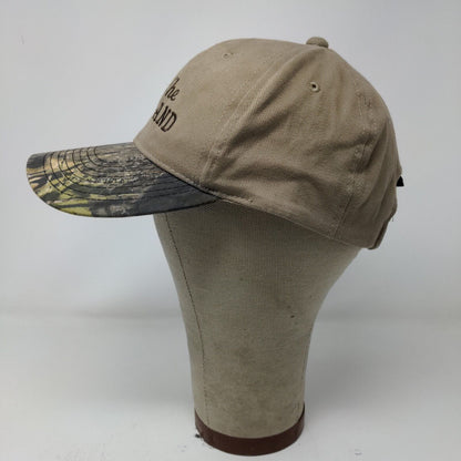 OC Men's Camo Hat Brown Green OSFM The Land Deer Embroidered Logo