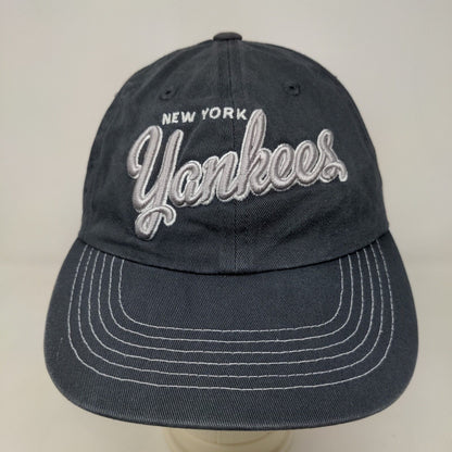 Fan Favorite Men's Slideback Hat Blue Size Adjustable New York Yankees Logo