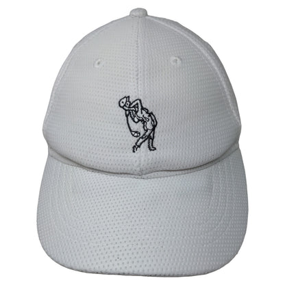 Garb Girl's Strapback Hat White Size Ages 5-12 Embroidered Golf Logo