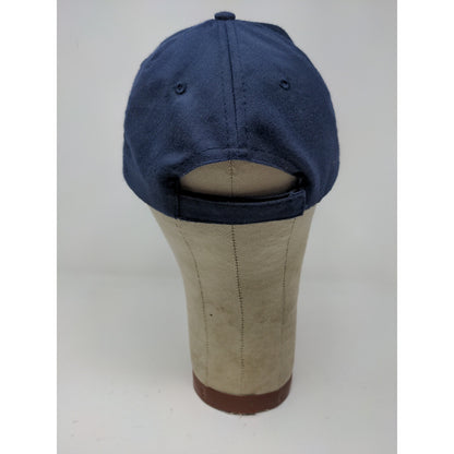 The Scoop Ice Cream Cone Strapback Hat Cap Embroidered Spell Out Blue OSFA