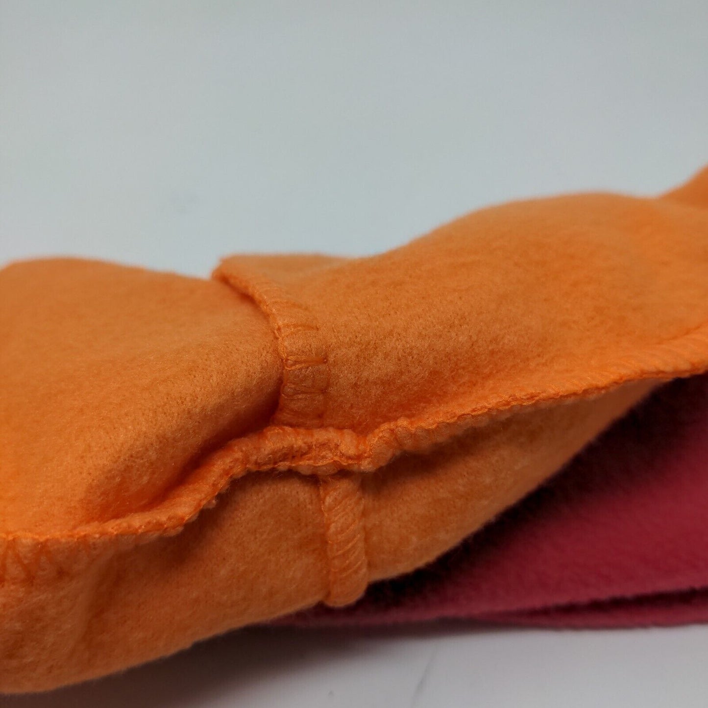 Dunkin' Donuts Men's Beanie Hat Pink Orange Thanksgiving Day Embroidered Logo