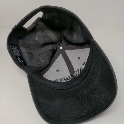 Callaway Golf Snapback Hat Gray Adjustable Polyester Spell Out Logo Embroidered