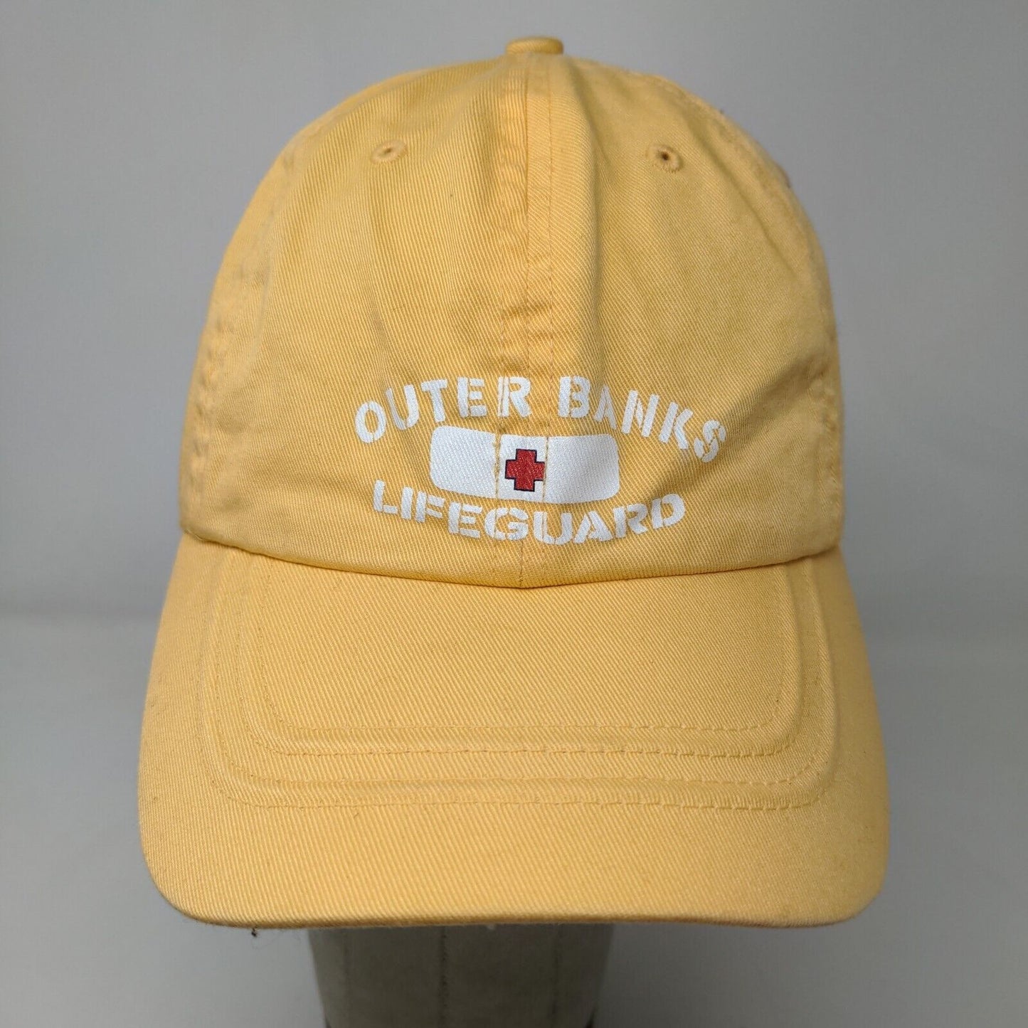 Strand Headwear Men's Strapback Hat Orange OSFA Outer Banks Lifeguard