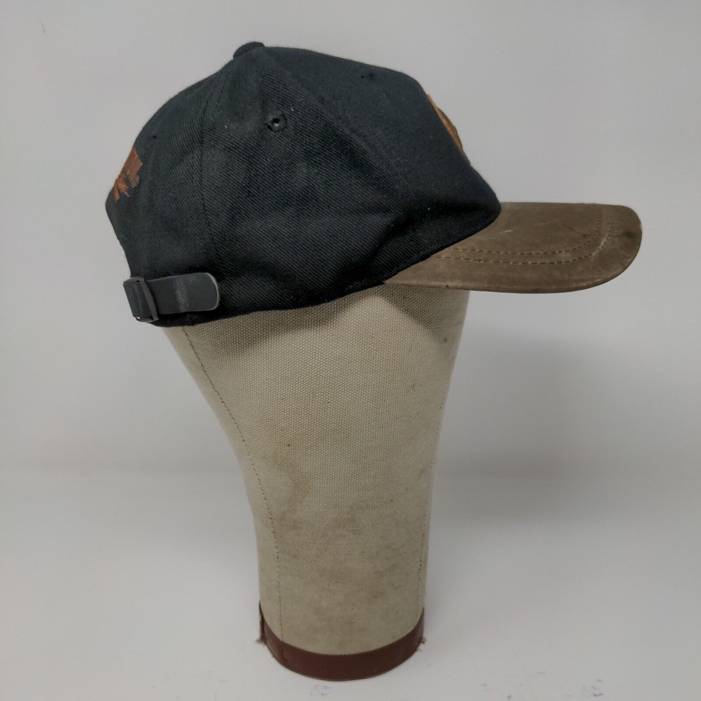 Nascar Hat/Cap Too Tough To Tame Darlington Motor Speedway Leather Embroidered