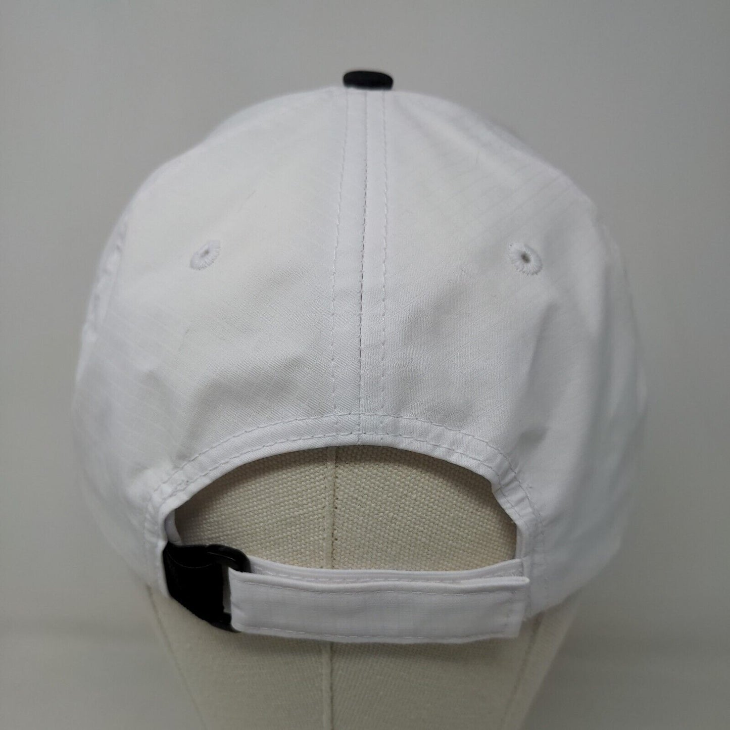 Cap America Men's Strapback Hat White Adjustable Athletics Sports Group Logo