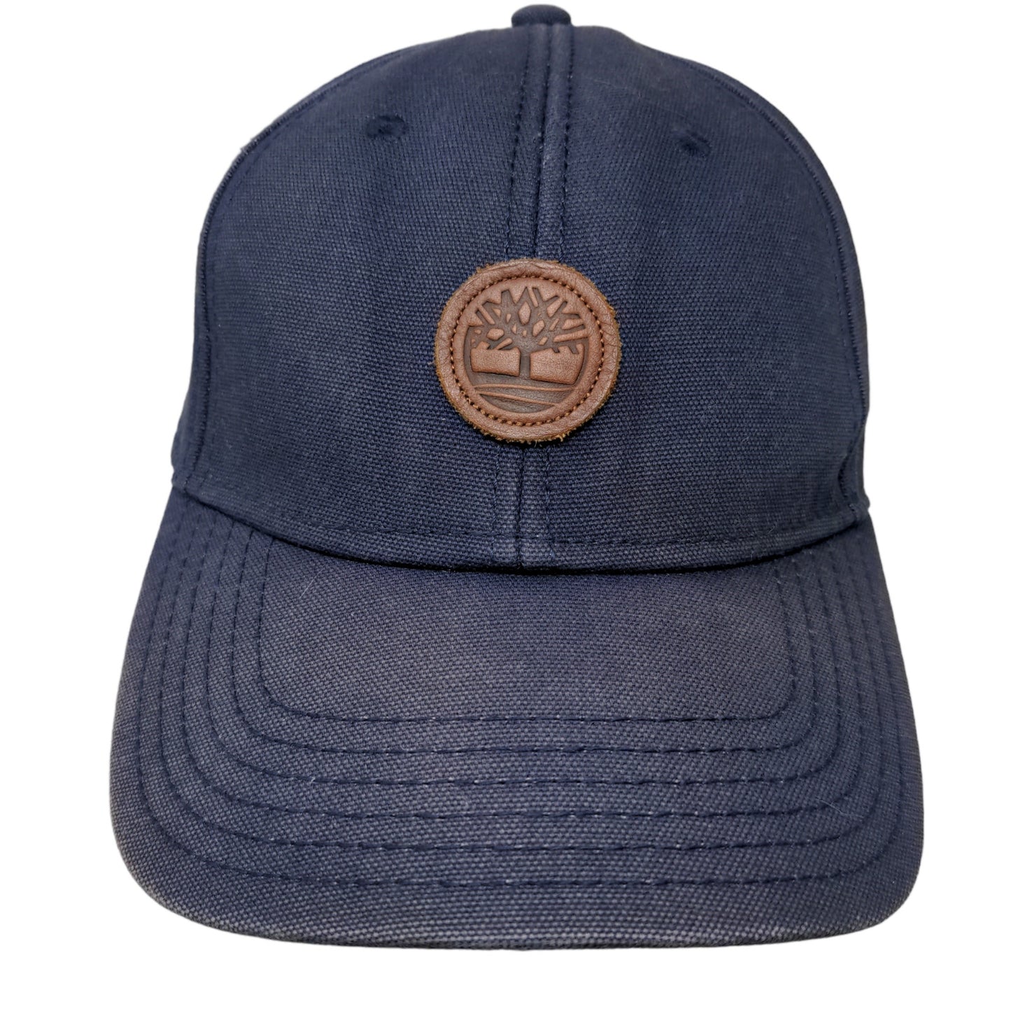 Timberland Men's Slideback Hat Blue Patch Logo 100% Cotton Original 10061