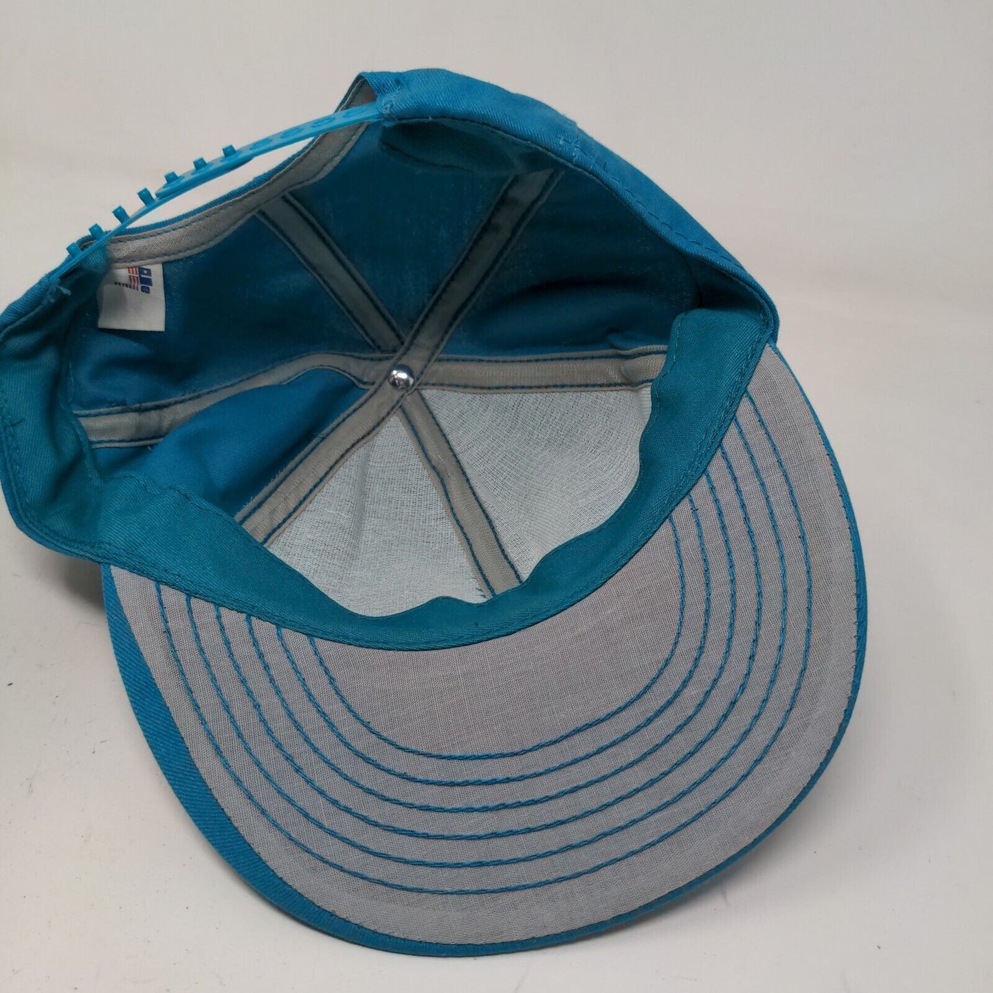 Heartland Headwear Men's Snapback Hat Blue Adjustable Blank Made USA