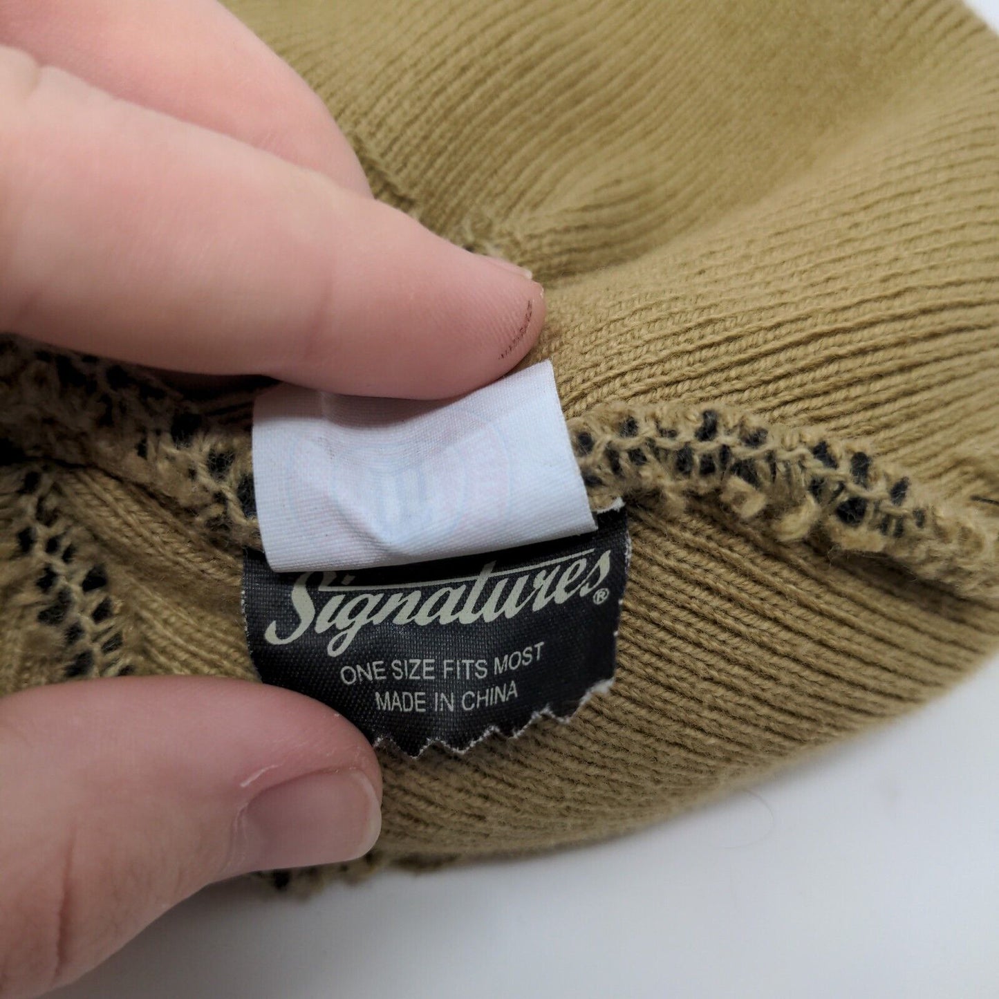 NCAA Purdue University Boilermakers Signatures Black Gold Winter Beanie One Size