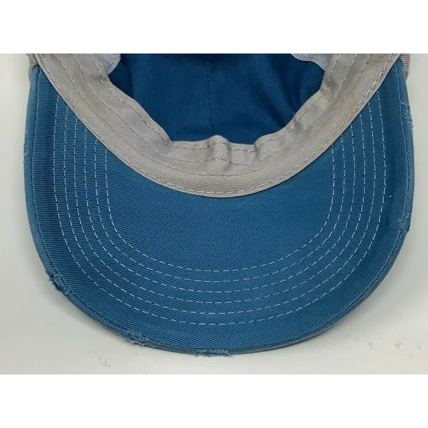 Walt Disney World Disneyland Resort Donald Duck Distressed Hat Blue Slideback