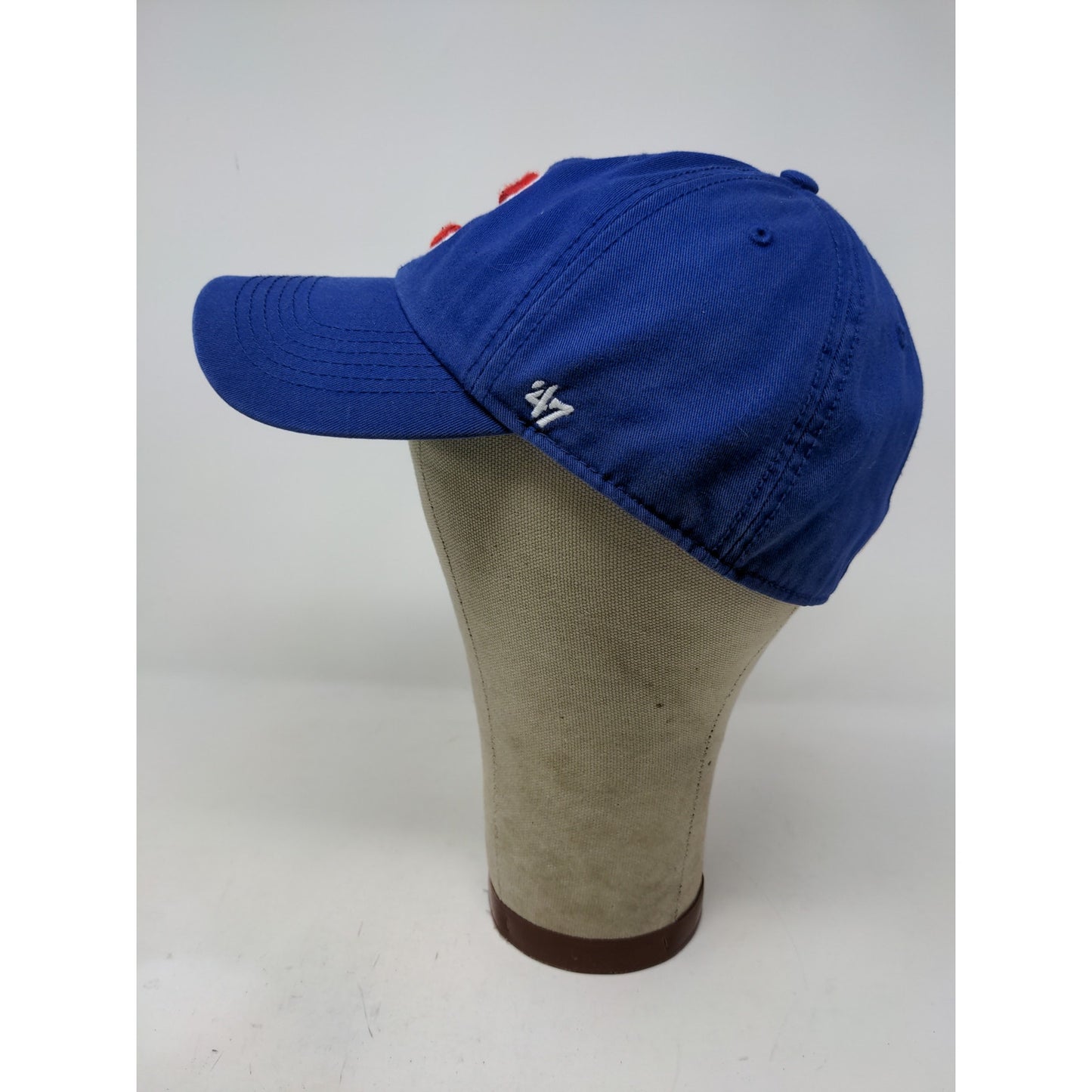 47 Brand MLB Chicago Cubs Fitted Hat Size M Blue Embroidered Logo