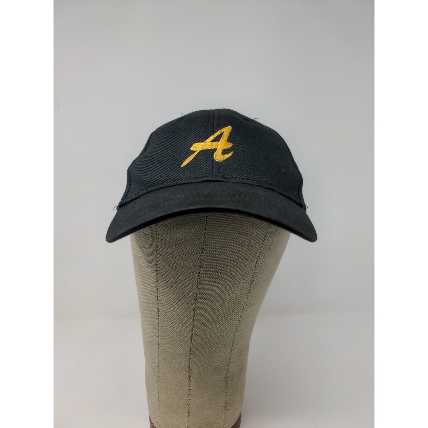 Augusta Sportswear Youth Snapback Hat Embroidered A Logo Black