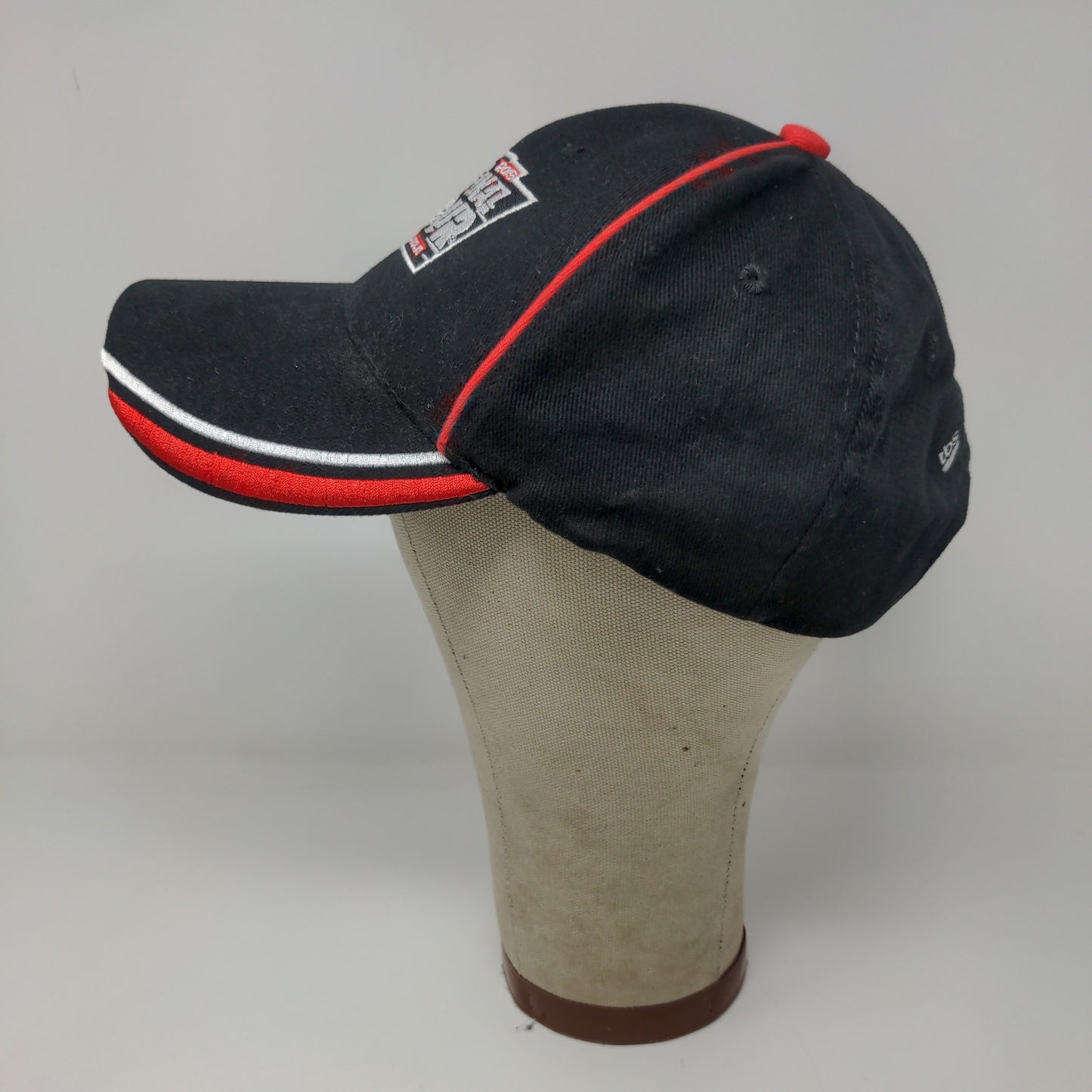 NCAA Final Four 2015 Strapback Hat Indianapolis Black & Red Embroidered Logo