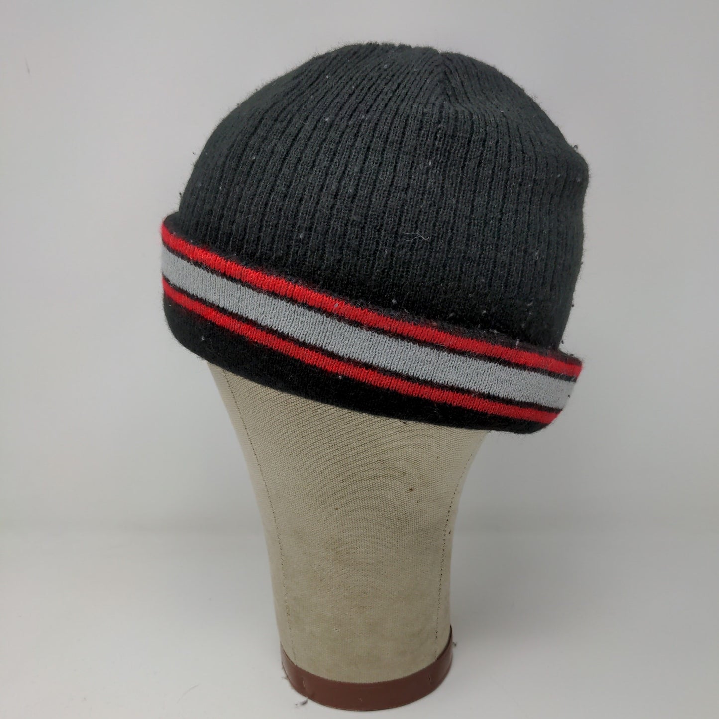 NCAA Brand Ball State Cardinals Beanie Toboggan Hat Embroidered Logo Black
