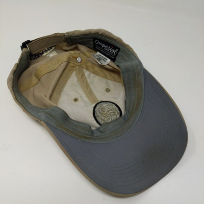 Strike Zone Fishing Hat Tan Baseball Cap Imperial Embroidered Adjustable OSFA