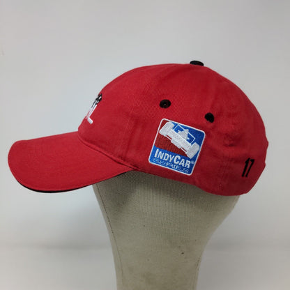 Team Gehl Men's Strapback IndyCar Series Hat Red Rahal Letterman Racing Logo