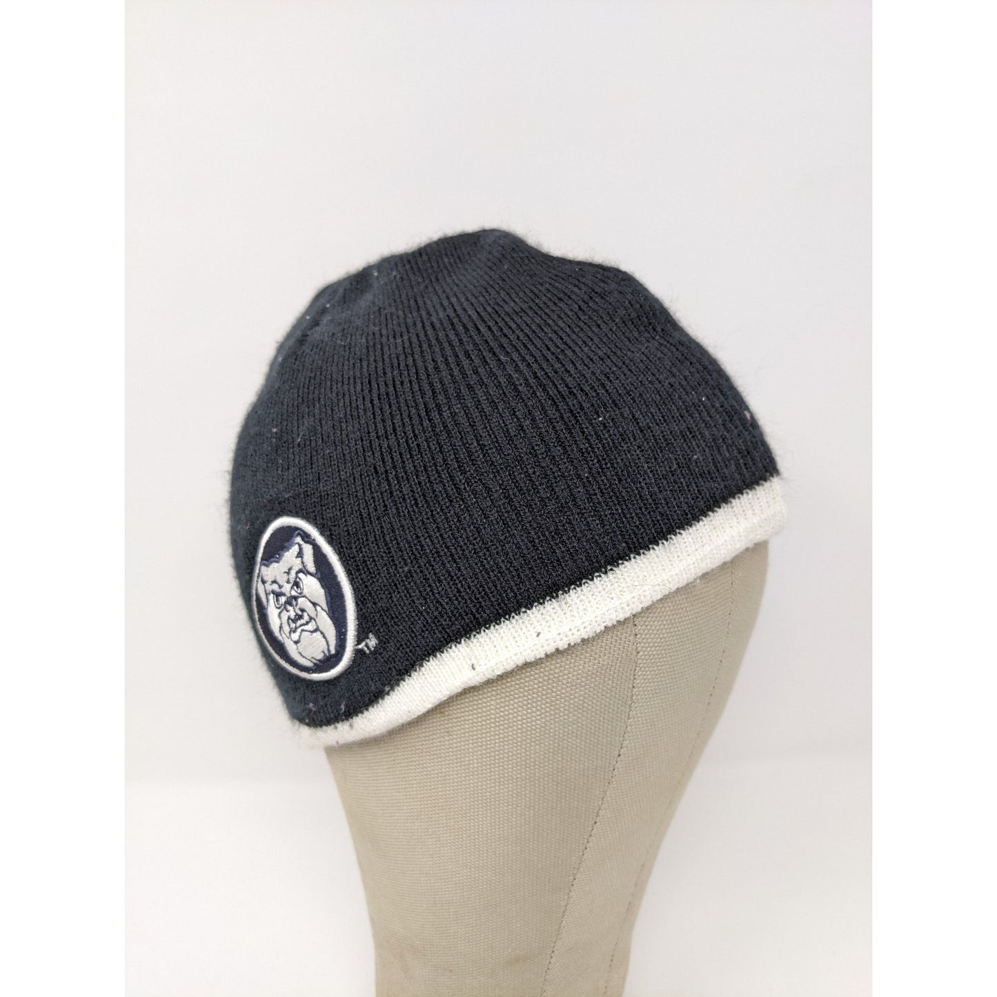 Butler Bulldogs Beanie Toboggan Hat Colosseum Athletics Black Embroidered
