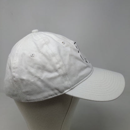 Sam Smith Men's Slideback Hat White Adjustable Embroidered Logo 100% Cotton