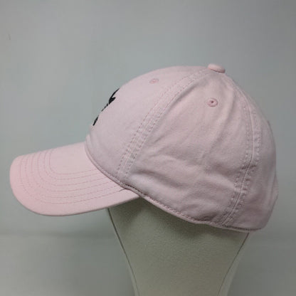 Adidas Women's Slideback Hat Pink Size OSFA Embroidered Trefoil Logo 100% Cotton