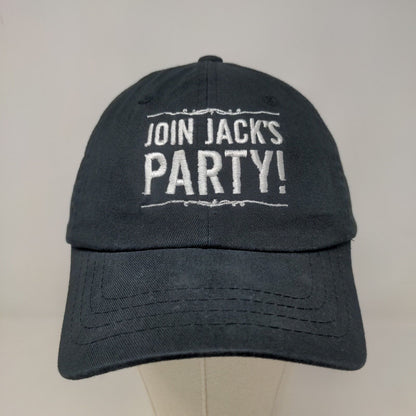 Magic Headwear Men's Jack Daniels Strapback Hat Black OSFA Party Beer Logo