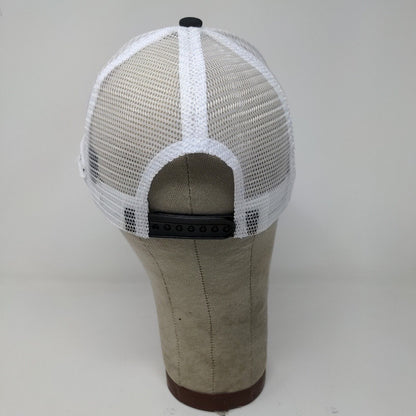 Cincinnati Reds MLB Snapback Mesh Back Hat Gold White Adjustable Montgomery Inn