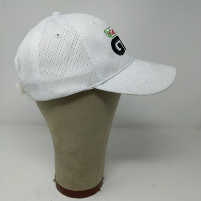 Castrol GTX Mens Strapback Hat White OSFM Embroidered Logo Adjustable