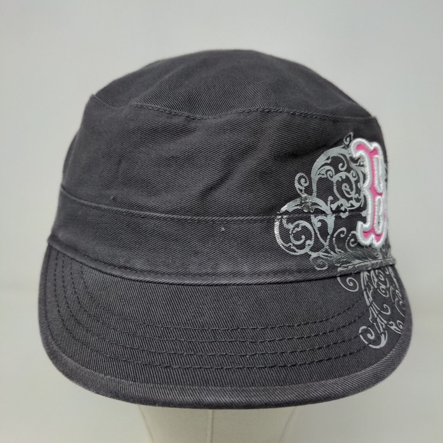 '47 Brand Women's Slideback Hat Gray Embroidered Boston Red Sox Logo