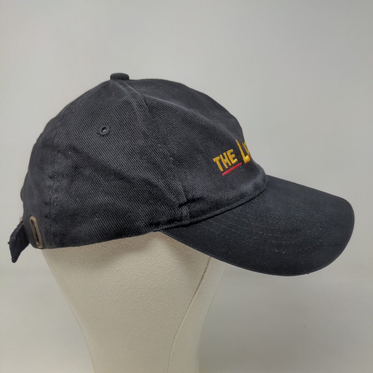 Lion King Broadway Men's Slideback Hat Black Adjustable Embroidered Logo VIP