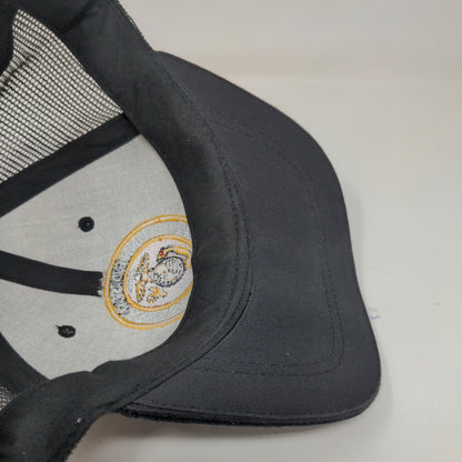 USMC United States Marine Corps Snapback Mesh Back Hat Blue Adjustable