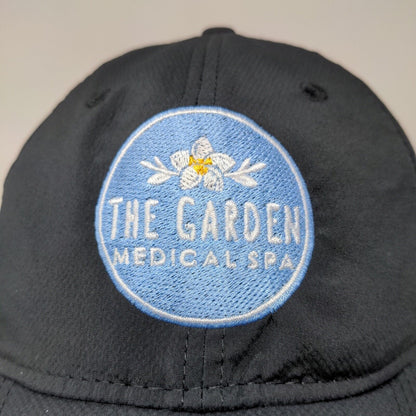 Ahead Men's Strapback Hat Medical Spa Cap Black Mid Fit Embroidered Logo