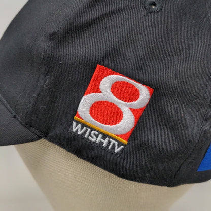 MLB Indianapolis Indians Pepsi WishTV Radio Now Promo Snapback Hat Black OSFA