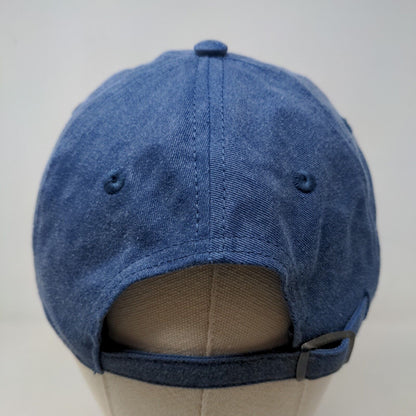 Authentic Pigment Men's Slideback Hat Blue Adjustable Connecticut ZIP 06488