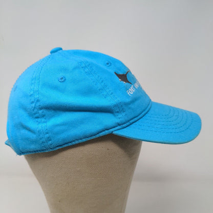 Jacobson Boys Strapback Hat Blue Fort Wayne Children's Zoo Embroidered Logo