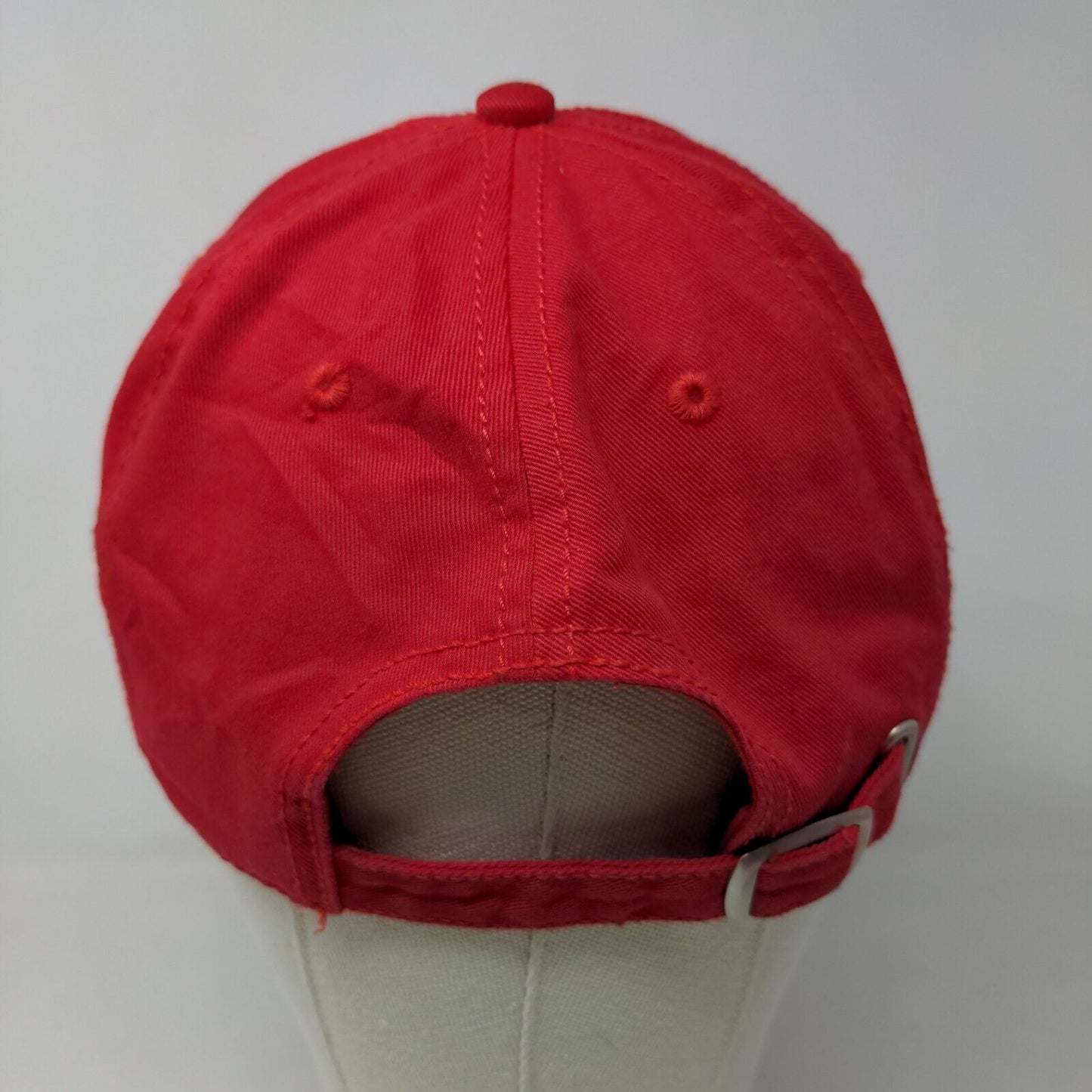 Unbranded Men's Slideback Hat Red Size Adult Blank Adjustable