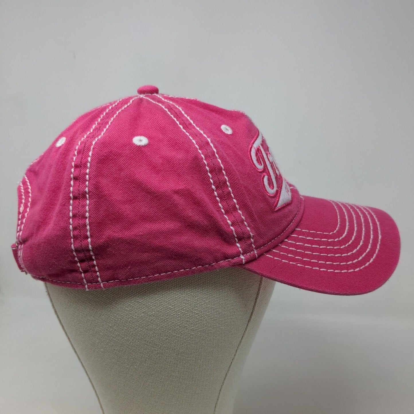 Tractor Supply Women's Slideback Hat Pink OSFM Embroidered Logo