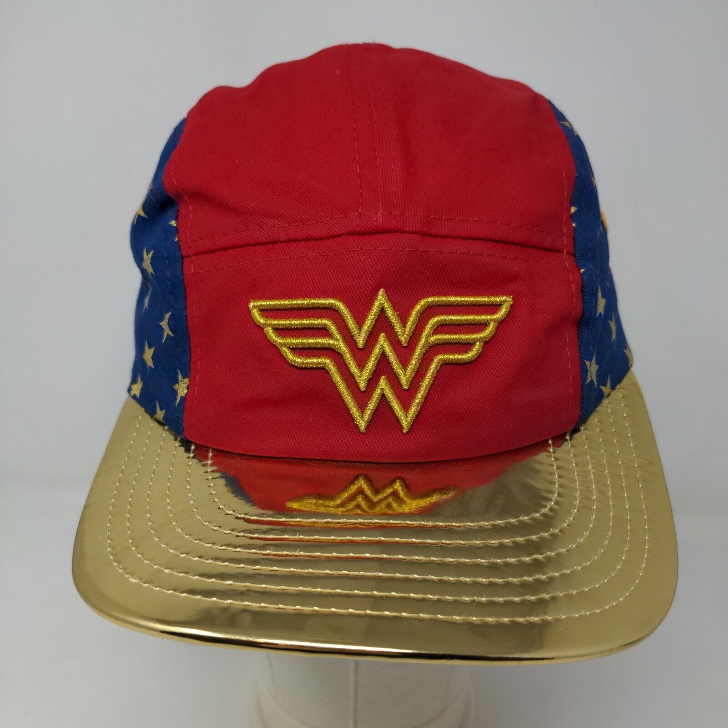 Wonder Woman Women's Slideback Hat Multicolor OS Adjustable Embroidered Logo