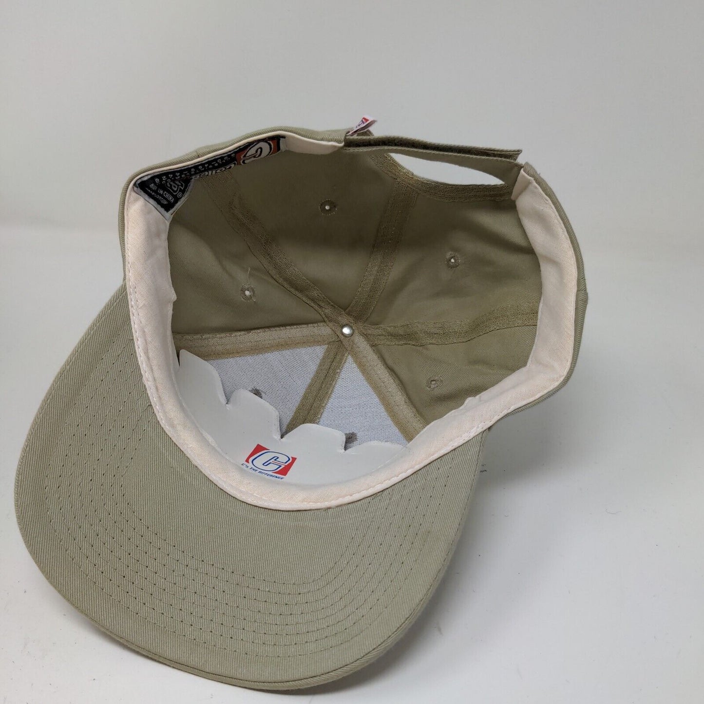 Collegiate USA Men's Strapback Hat United Rentals Tan Embroidered Logo W/Tags