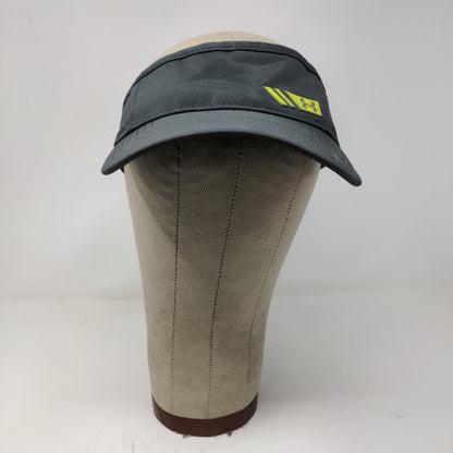 Under Armour Mens Golf Sun Visor Hat Strapback Gray OSFA Logo