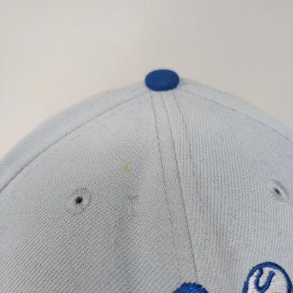 New Era Men's 59Fifty Fitted Hat Gray Size 7 1/2 Indianapolis Colts Embroidered