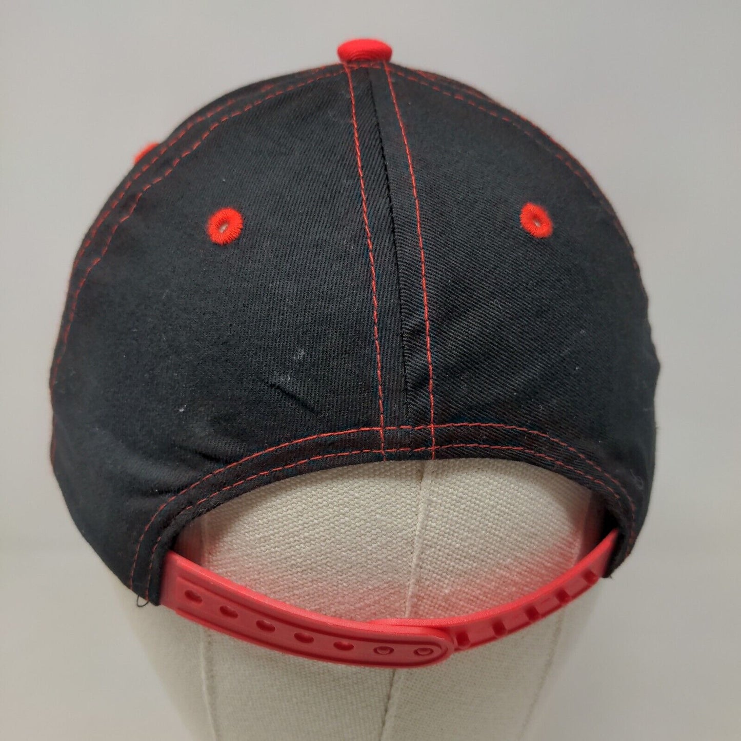 Disney Mickey Mouse Boy's Snapback Hat Black Red OSFA Graphic Logo