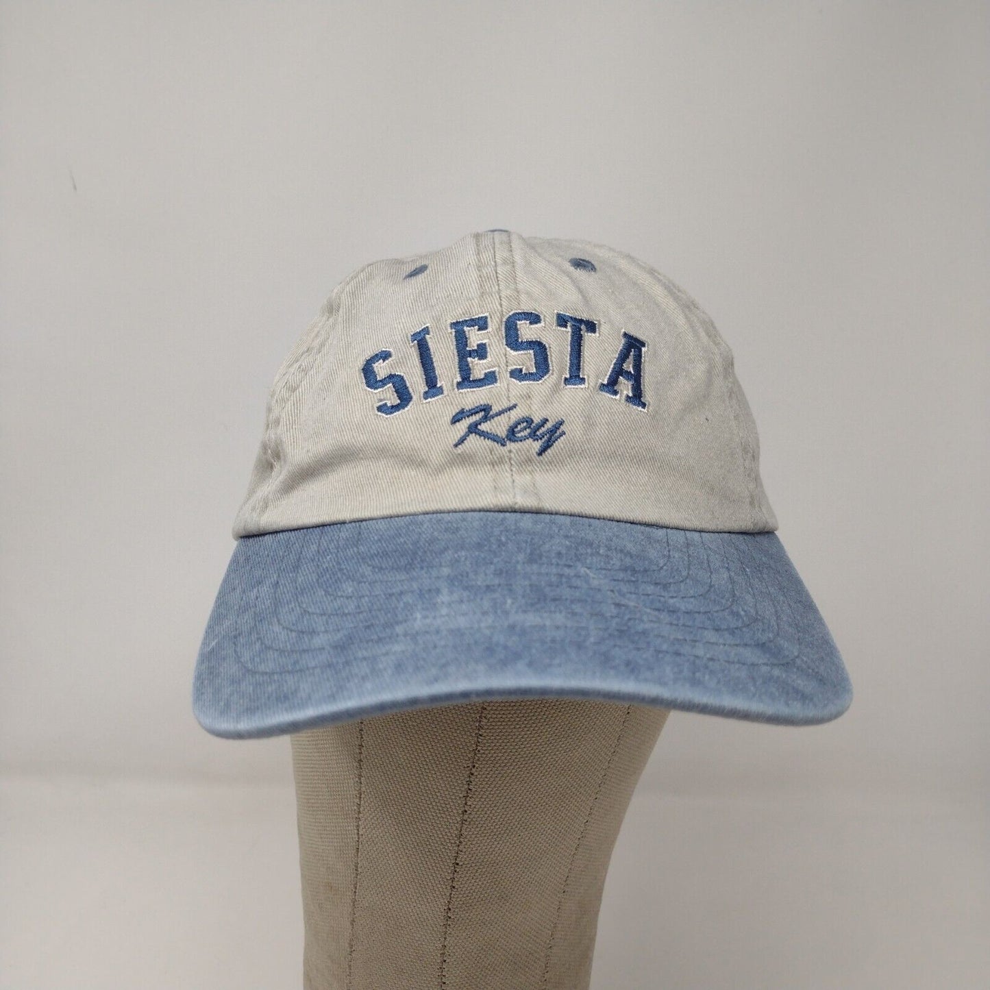 Distinctive Headwear Men's Siesta Key Strapback Hat Beige Adjustable Cotton