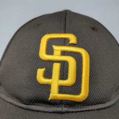 OC Sports Team MLB Men's Strapback Hat Brown OSFM San Diego Padres Embroidered