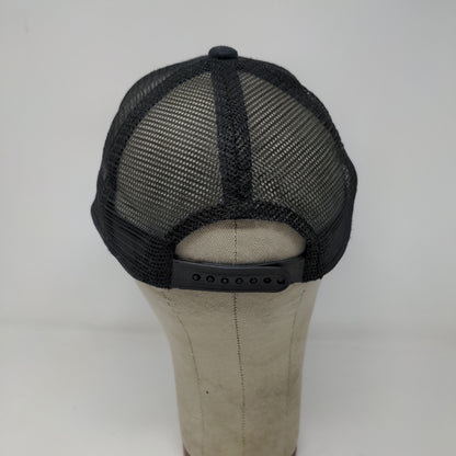 USMC United States Marine Corps Snapback Mesh Back Hat Blue Adjustable