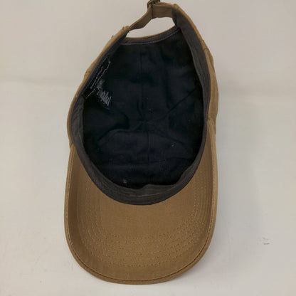 Brandy Melville Women's Slideback Hat Tan Size OS Blank 100% Cotton