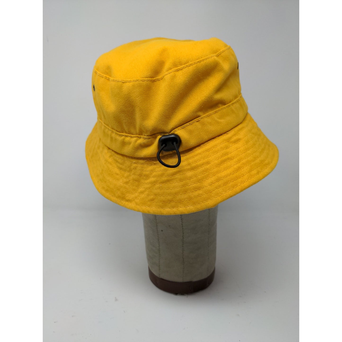 Woodleigh Bucket Hat Yellow Size 58 CM Embroidered Spell Out