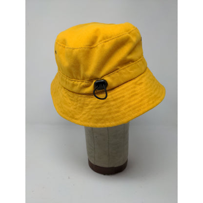 Woodleigh Bucket Hat Yellow Size 58 CM Embroidered Spell Out