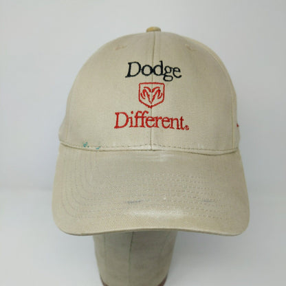 Dodge Different Bill Elliott #9 Khaki Baseball Cap Hat, Strapback OSFM Vintage