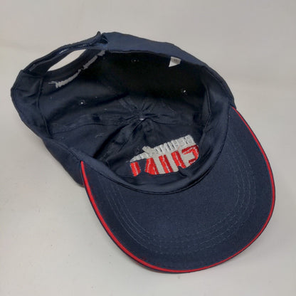 Carnival Cruise Line Men's Strapback Hat Blue Embroidered Logo Employee Uniform