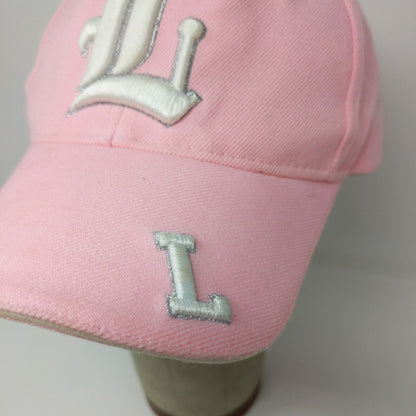 Baseball Cap Old English L Embroidery Hat Embroidered Hats Cotton Caps Pink