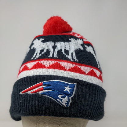 New Era Men's NFL New England Patriot's Knit Beanie Hat Cap Multi